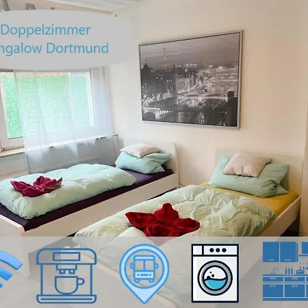 Doppelzimmer Im Bungalow בית אירוח דורטמונד